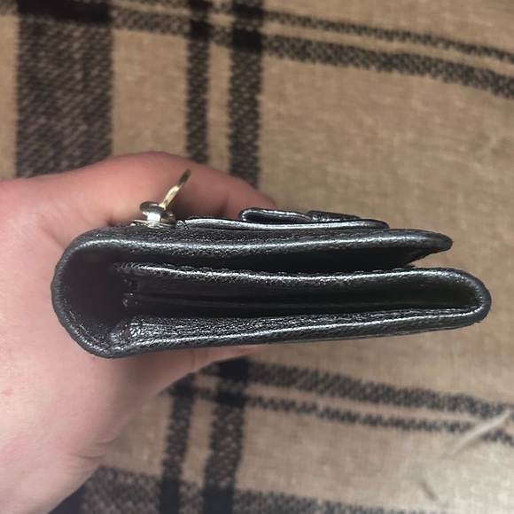 Rare Vintage Authentic Chloe Black Saskia Leather Long Wallet - Excellent Cond - Picture 11 of 14